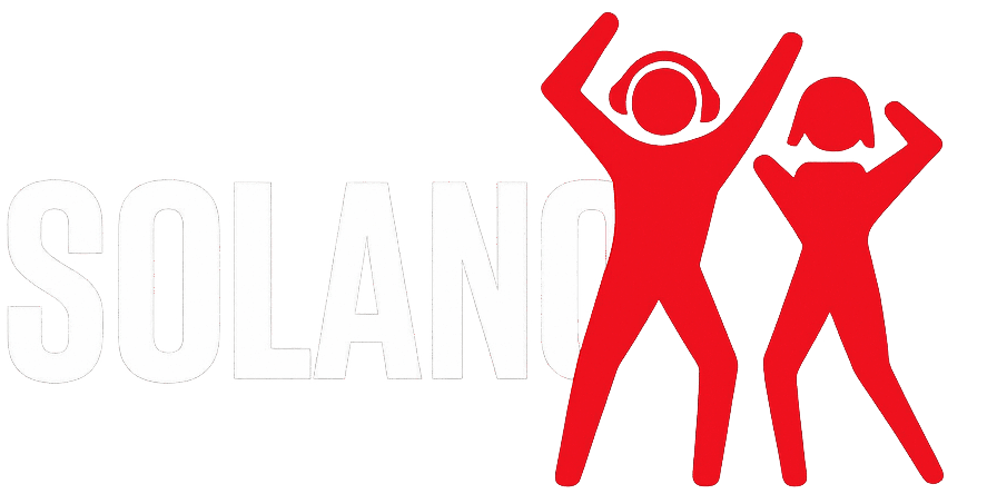 Official Solanoxx logo with two red human figures